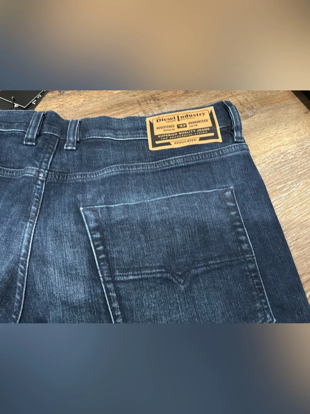 New Diesel - Mens Slim Tapered Fit Stretch Jeans - Tepphar-X Sz 36W x 32L